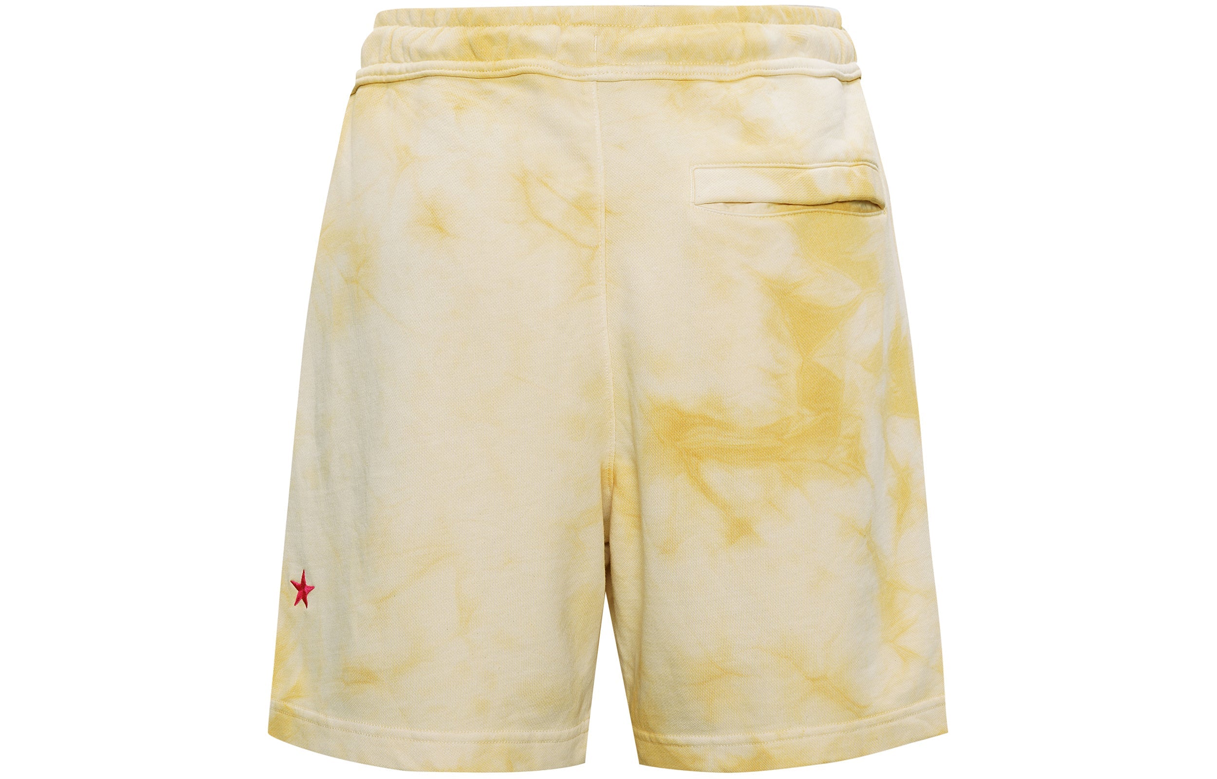 Image of Nike SportswearFrench Terry Solid Color Logo Flowers Embroidered Casual Shorts G