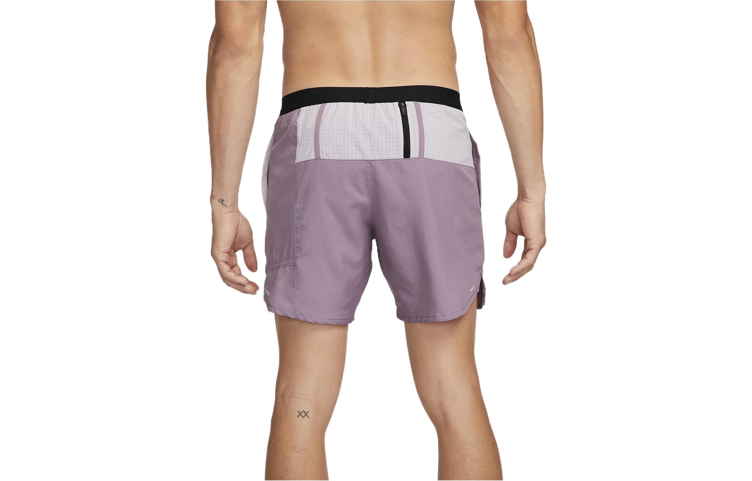 Image of Men's Nike Splicing Contrasting Colors Casual Purple Straight Shorts DM4663-565