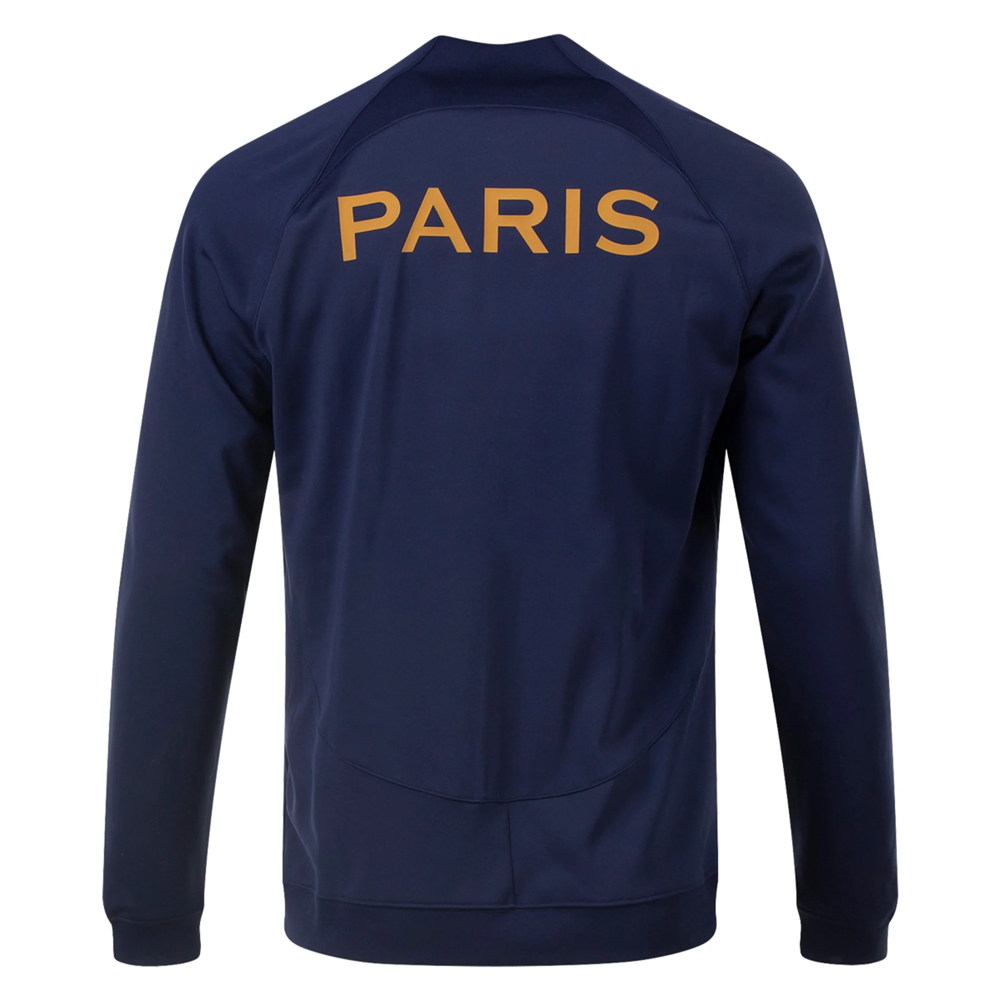 Image of Nike Paris Saint-Germain Academy Pro Anthem Jacket 23/24 (Blackened Blue/Gold Su