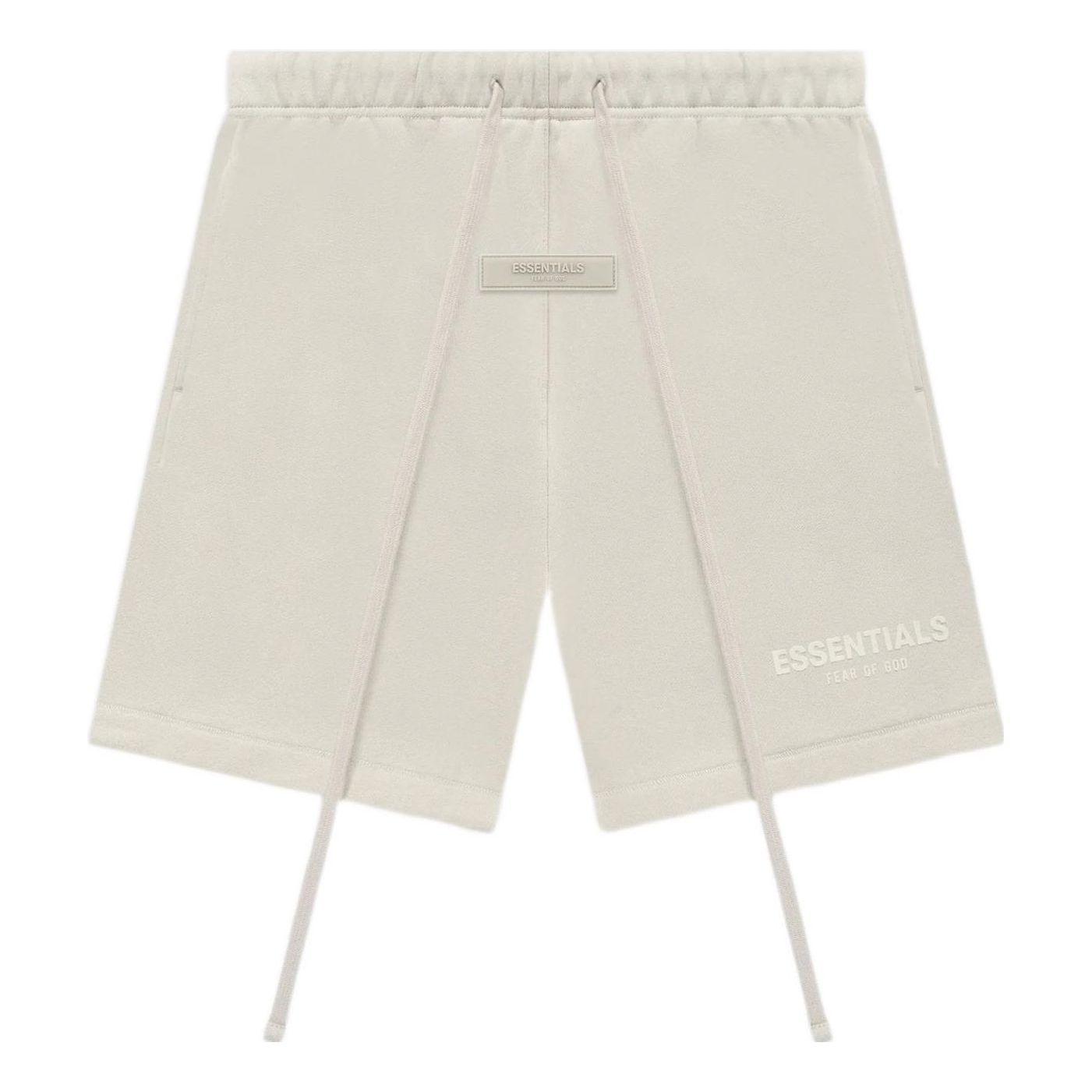 Fear of God Essentials SS22 Shorts Wheat Logo FOG-SS22-136