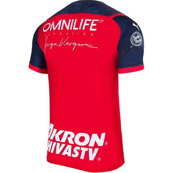 Image of Puma Chivas Third Jersey w/ Liga MX 21/22 (Puma Red)