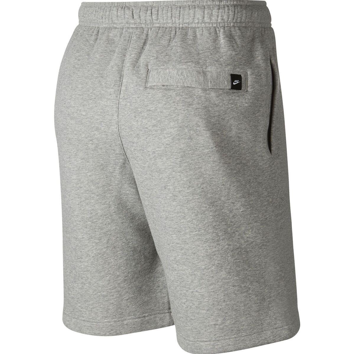 Image of Nike Sportswear Just Do It Fleece Shorts 'Heather Grey' CU4078-063