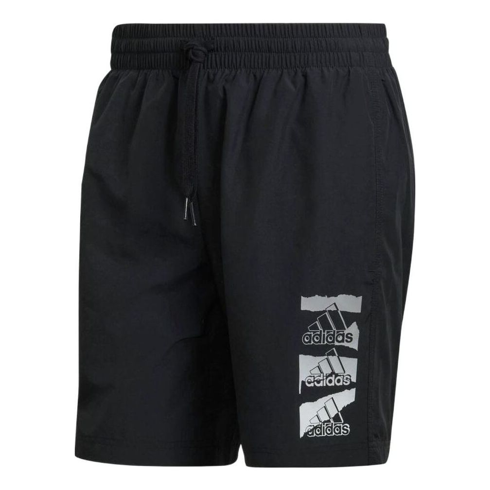 Image of Men's adidas Casual Sports Logo Woven Shorts Black HE1886