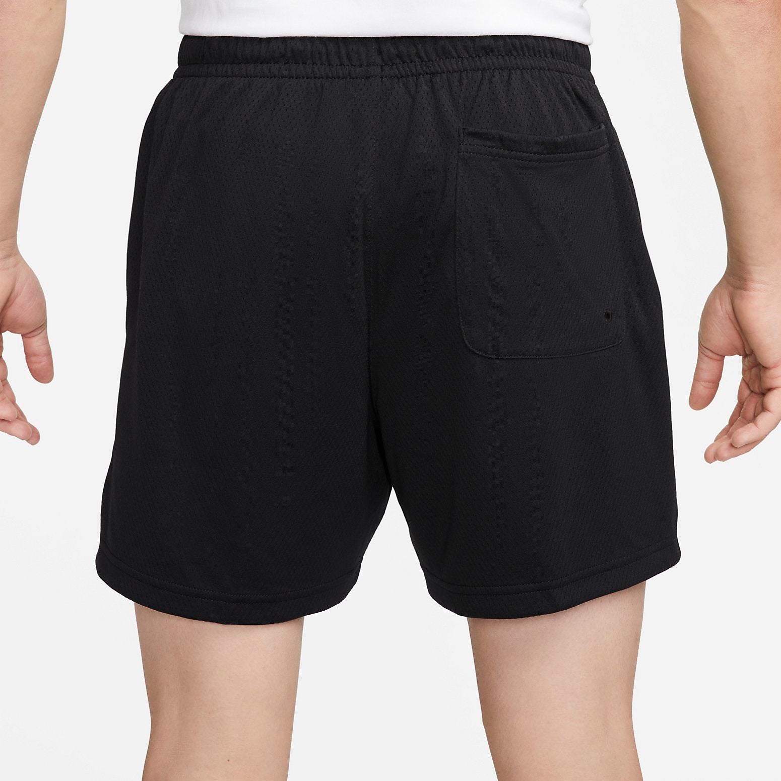 Image of Nike Club Men's Mesh Flow Shorts 'Black' DX0736-010