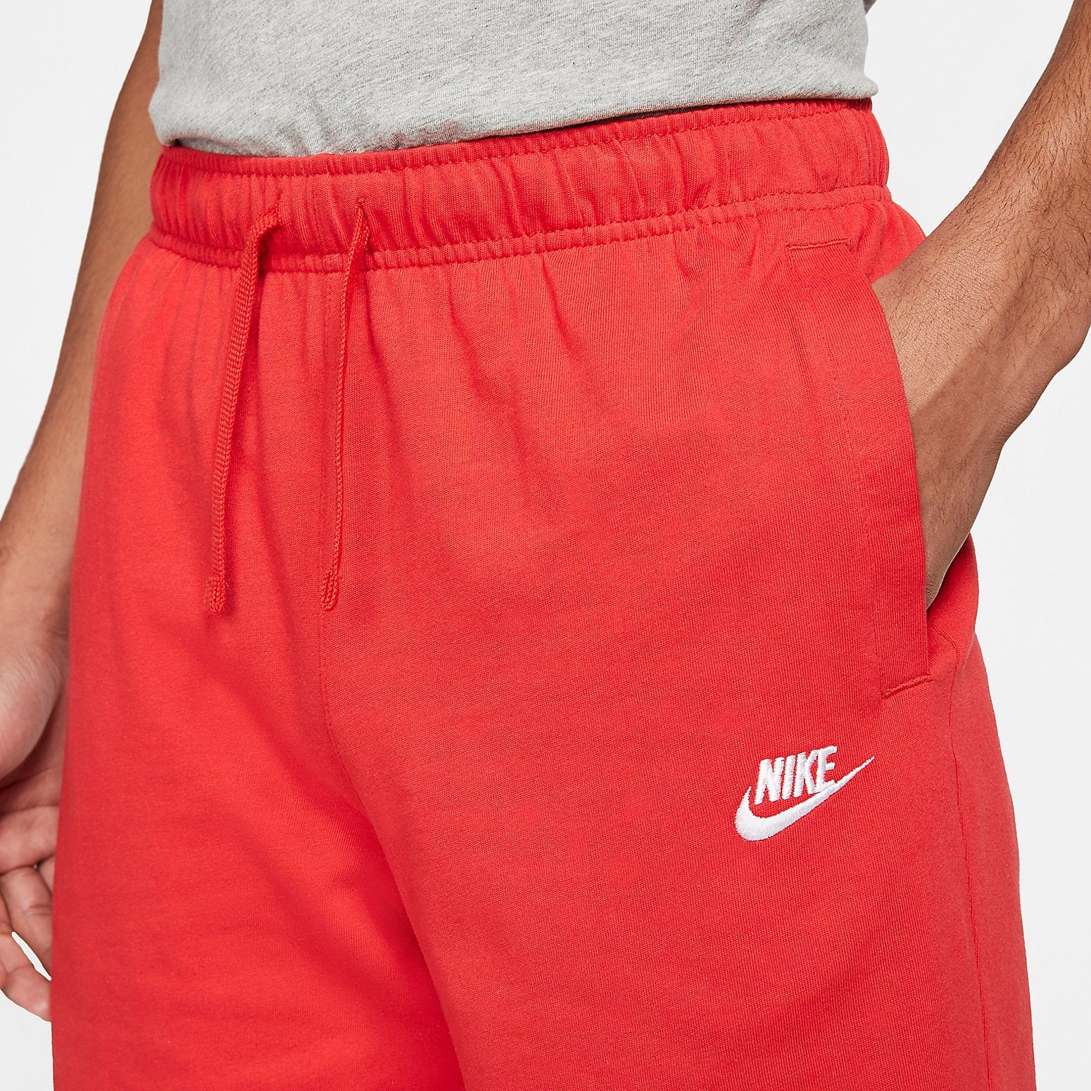 Image of Nike Sportswear Club Fleece Running Shorts 'Red' BV2772-658