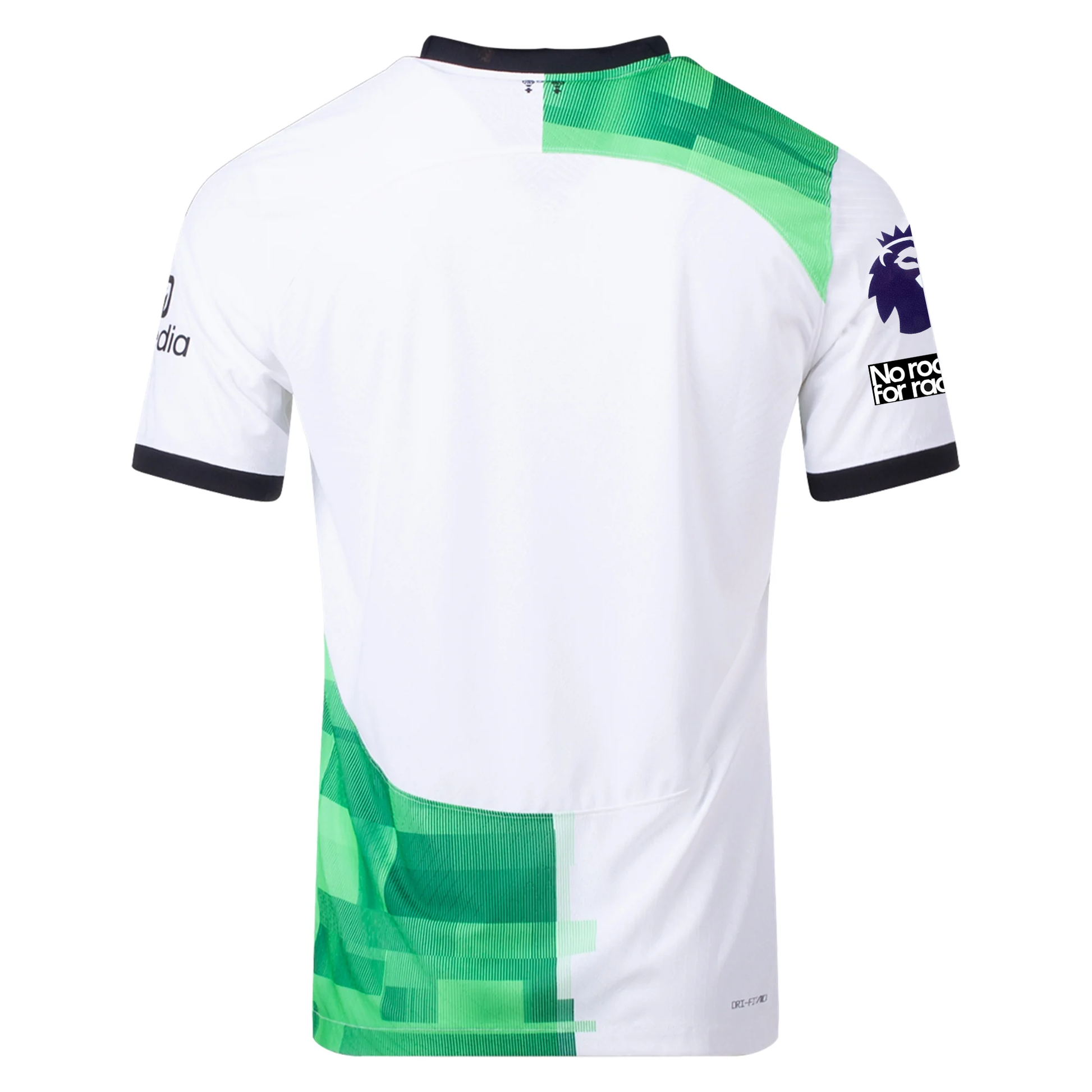 Nike Liverpool Authentic Match Away Jersey w/ EPL + No Room For Racism Patches 2