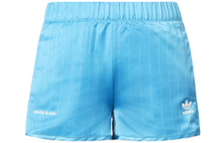 Image of (WMNS) adidas Originals x Sporty & Rich Short 'Blue' IN5252