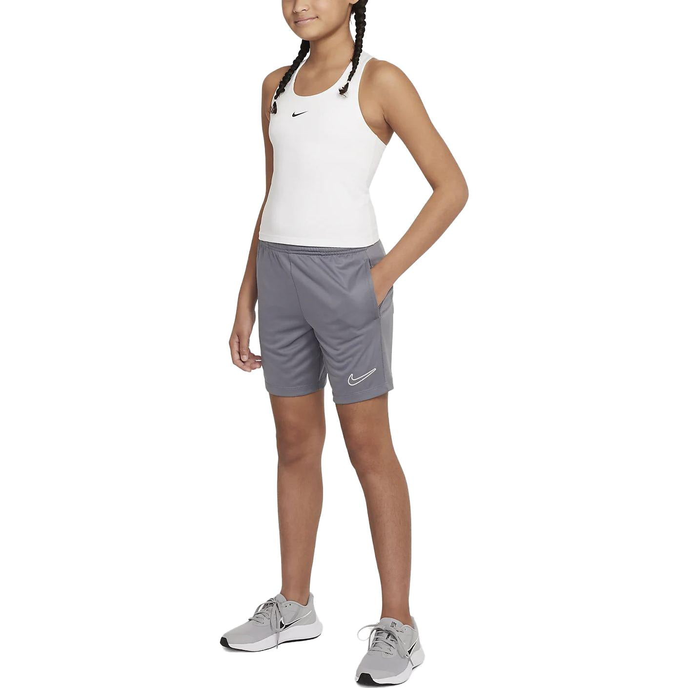 Image of Nike Dri-FIT Trophy Training Shorts 'Smoke Grey' DX5416-084