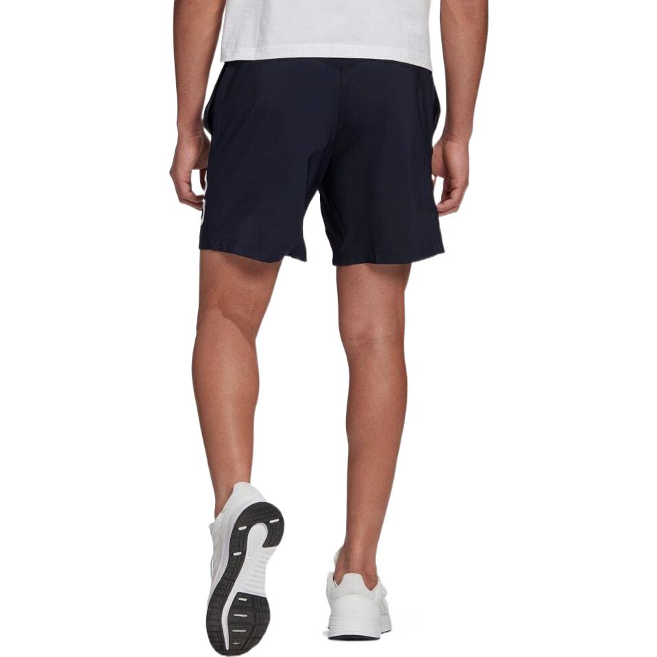 Herrenshorts adidas SS22 mit einfarbigem Logo-Druck Marineblau GK9608