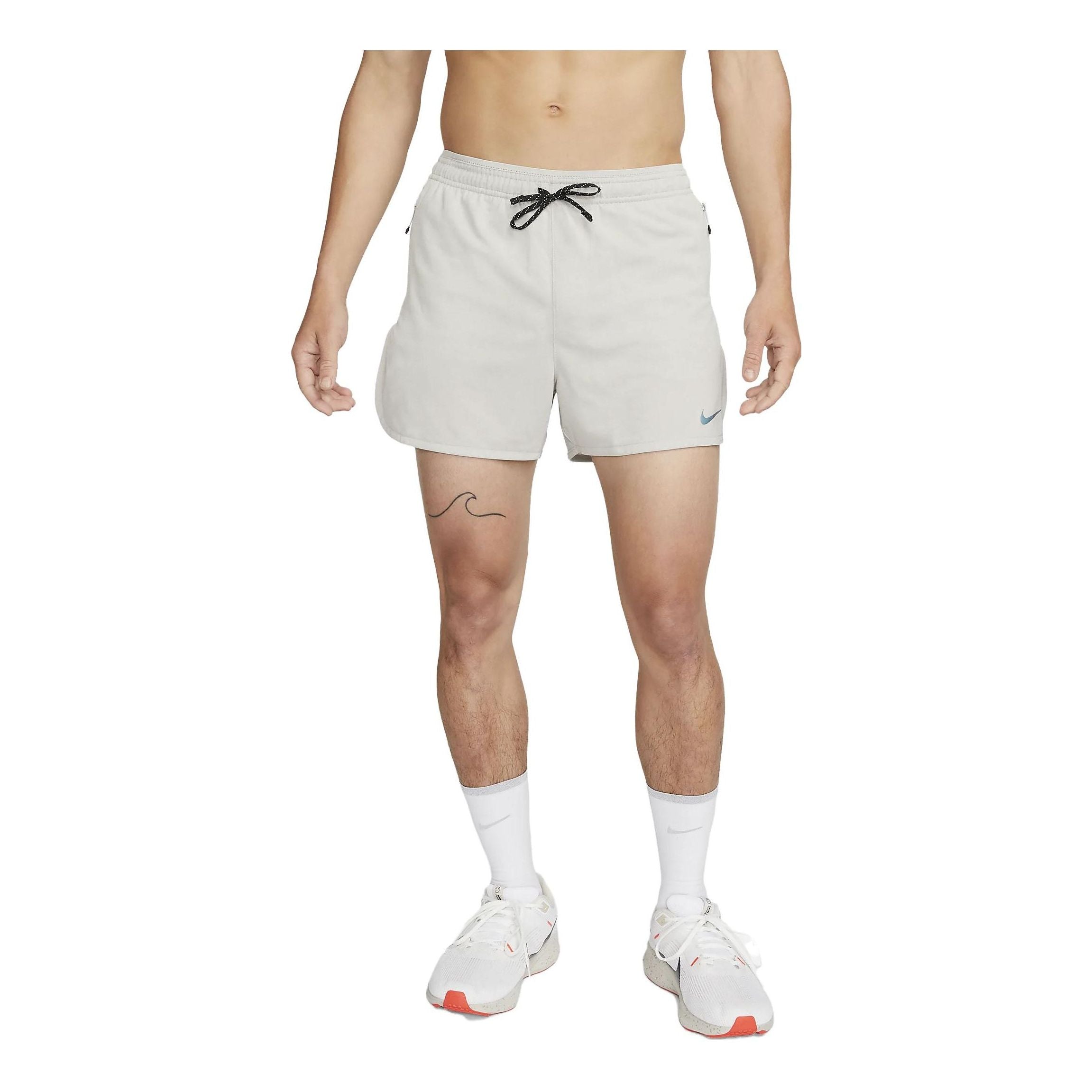 Image of NIKE DRI-FIT STRIDE RUNNING DIVISION Running Shorts 'LT IRON ORE' FB6871-012