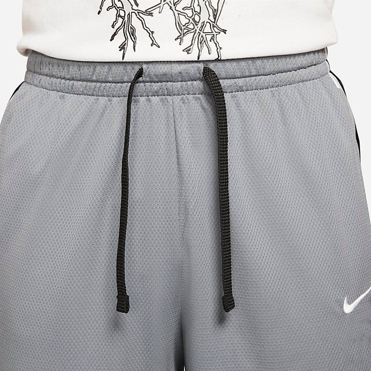 شورت كرة السلة Nike Dri-fit Elite Stripe باللون الرمادي البارد CV1748-065