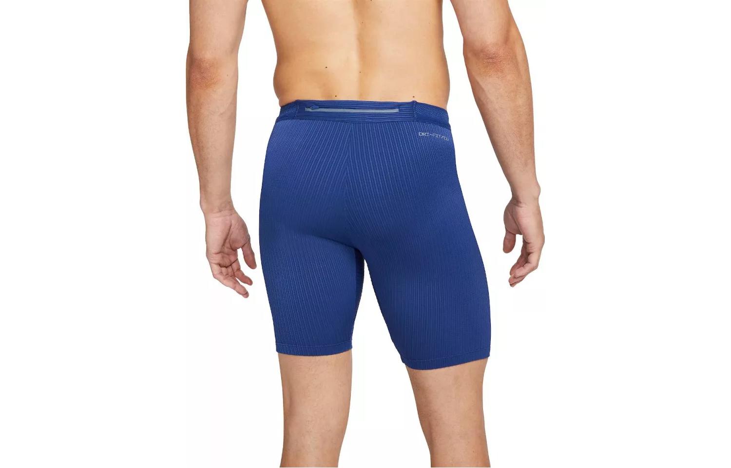Image of Men's Nike Dri-FIT Athletics Running Quick Dry Slim Fit Sports Shorts Blue DM462