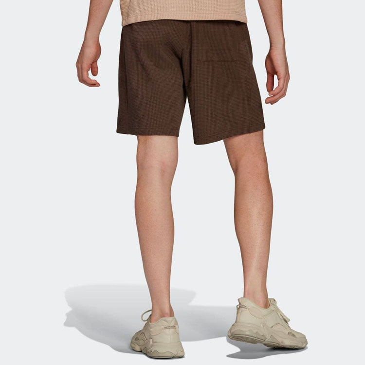 Herren adidas Printing Straight Shorts Braun HP0422
