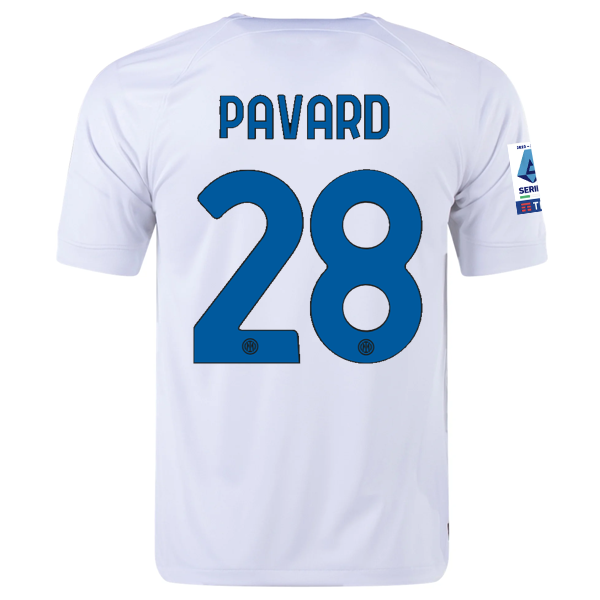 Nike Inter Milan Benjamin Pavard Away Jersey w/ Series A + Copa Italia Patches 2