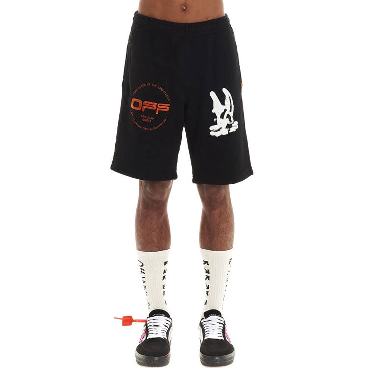 Image of OFF-WHITE 2020 SS Mens Embroidery Cartoon Cotton Casual OMCI006R20E300091001