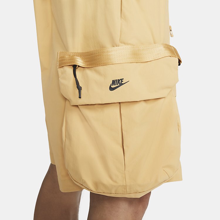 Image of Nike Sportswear Tech Pack Woven Unlined Cargo Shorts 'Twine' DM5592-737