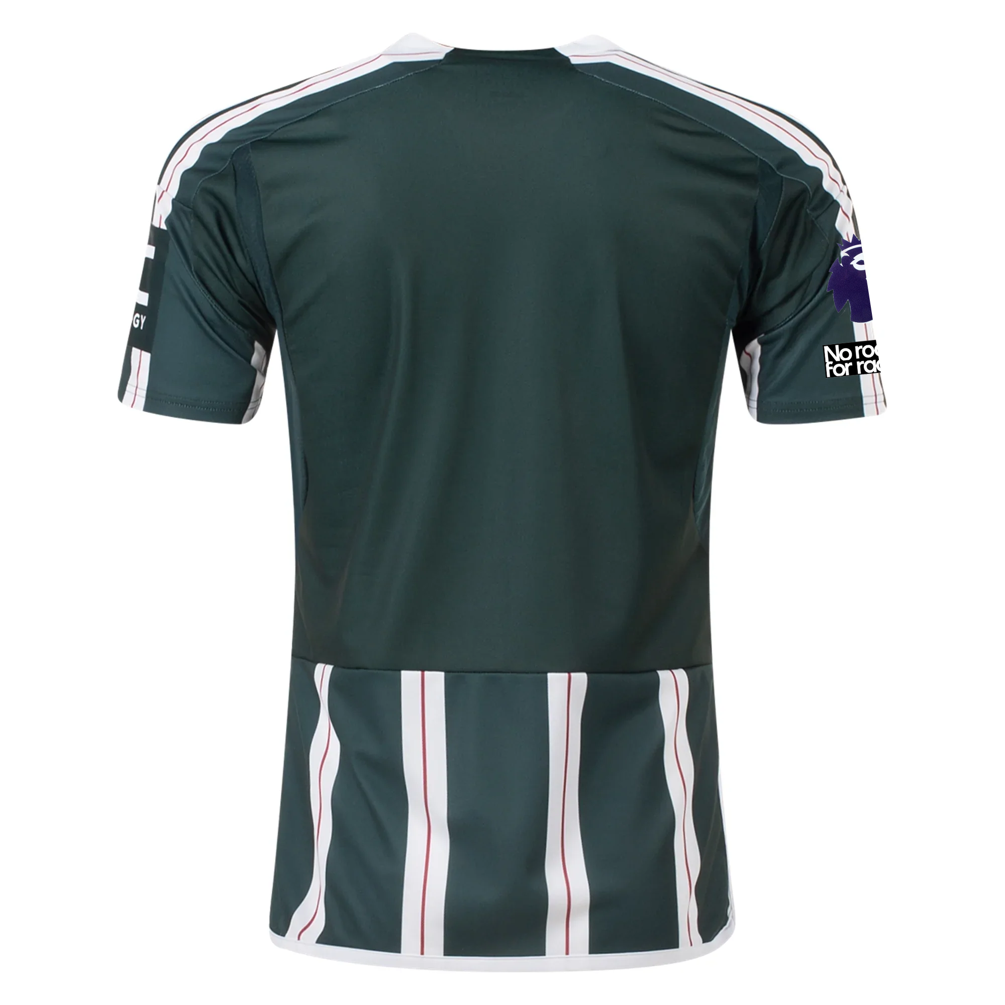Image of adidas Manchester United Auswärtstrikot mit EPL + „No Room For Racism“-Aufnähern 23/24 (