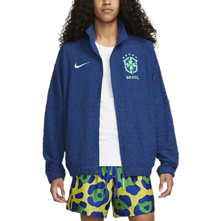 Image of Nike Brasil Men's Dri-FIT Woven Football Shorts DQ8617-433