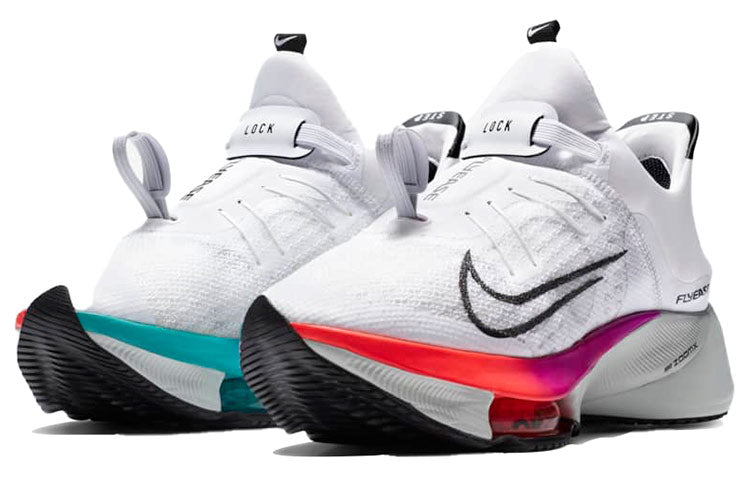 Image of (WMNS) Nike Air Zoom Tempo NEXT% FlyEase 'White Multi' CZ2853-102