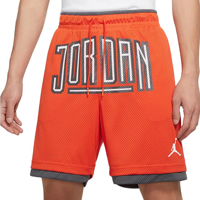 Image of Air Jordan Wordmark Basketball Shorts 'Orange' DX6601-869