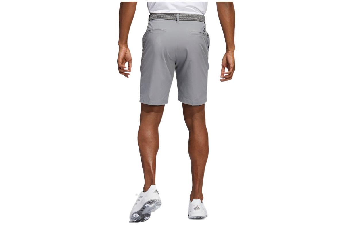 Men's adidas Solid Color Golf Sports Shorts Gray HA6125