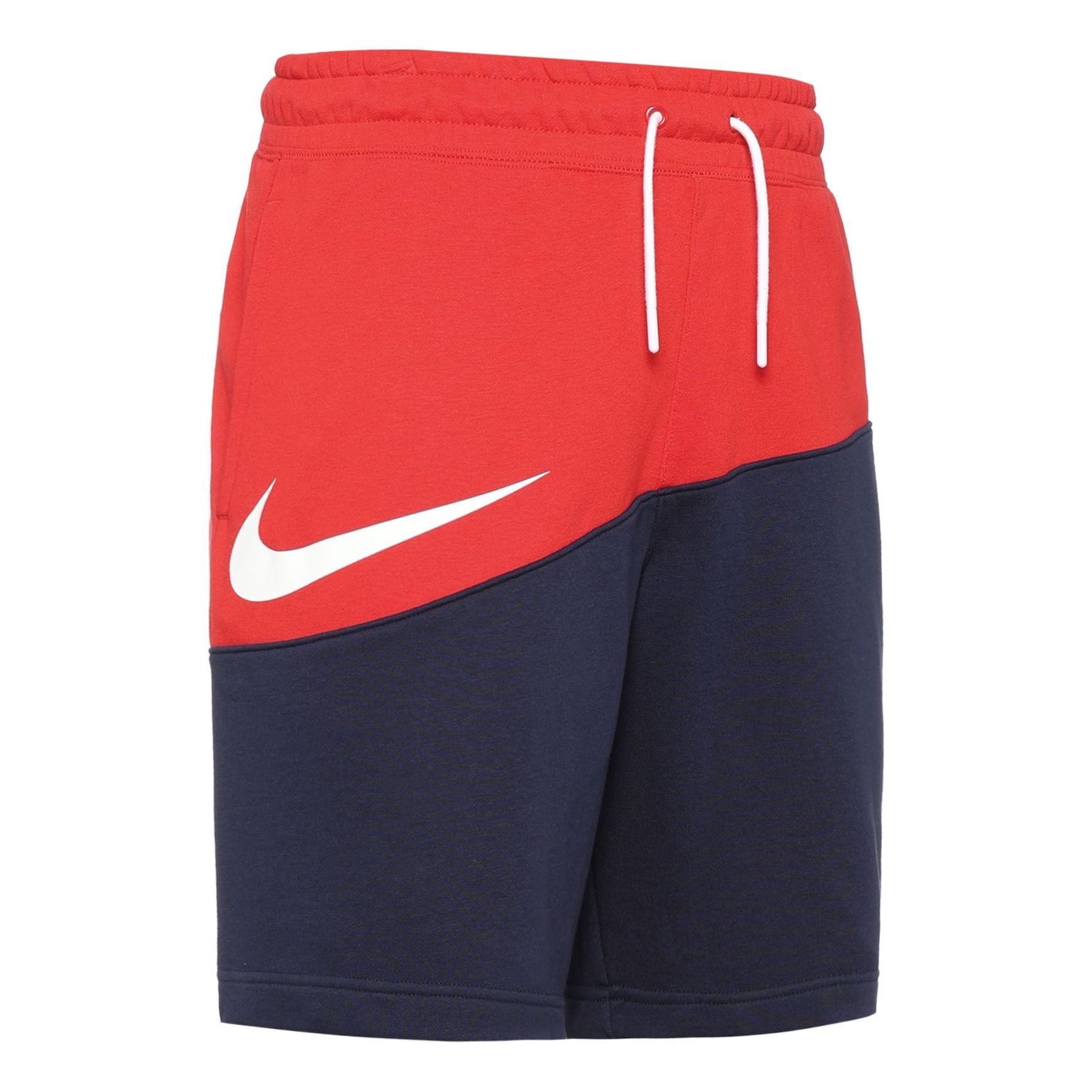 Image of Nike Sportswear Swoosh Small Sports Shorts Blue Red BV5310-657