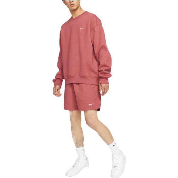 Image of Nike Nrg Solo Swoosh Short 'Light Coral' DM4402-661