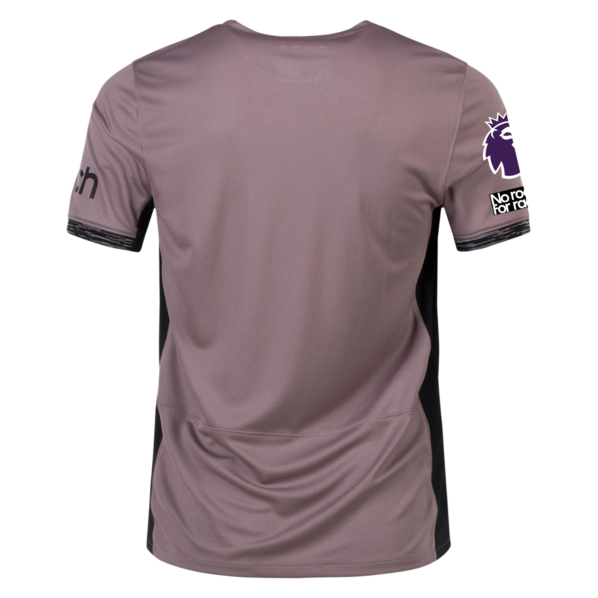 Image of Nike Tottenham Third Jersey w/ EPL + No Room For Racism Patches 23/24 (Taupe Haz