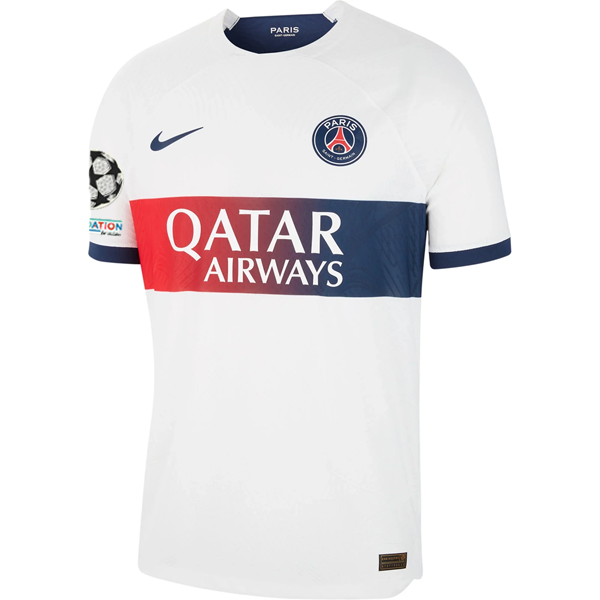 Image of Nike Paris Saint-Germain Authentic Match Vaporknit Away Jersey w/ Champions Leag
