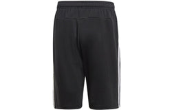 Image of adidas E 3s Shrt Ft Training Knit Casual Sports Shorts Black DU7830