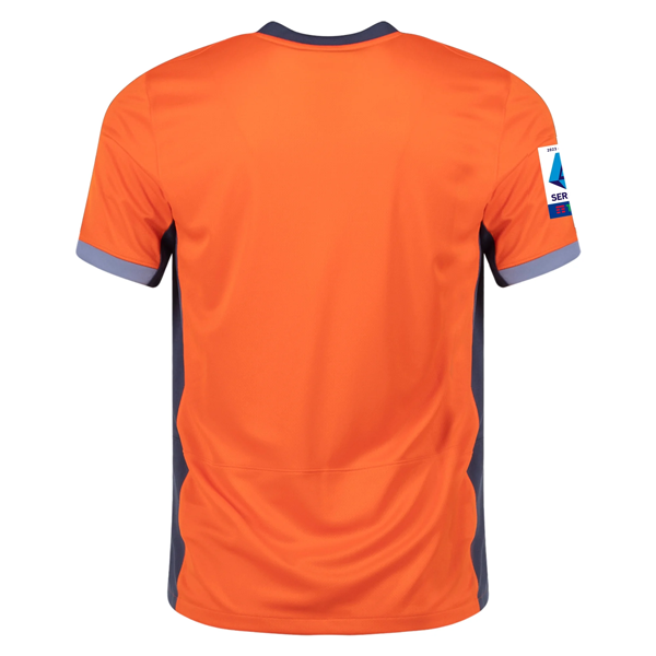 Image of Nike Inter Mailand Drittes Trikot mit Serie A + Copa Italia Patches 23/24 (Safety Orange