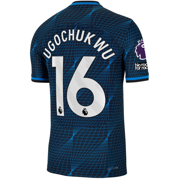 قميص Nike Chelsea Authentic Ugochukwu Match Vaporknit Away مع EPL + لا يوجد مساحة لـ