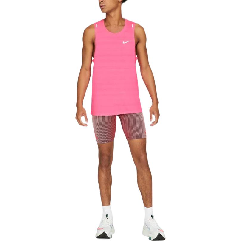 Nike Stripe Logo Straight Sports Shorts Red DA1429-014