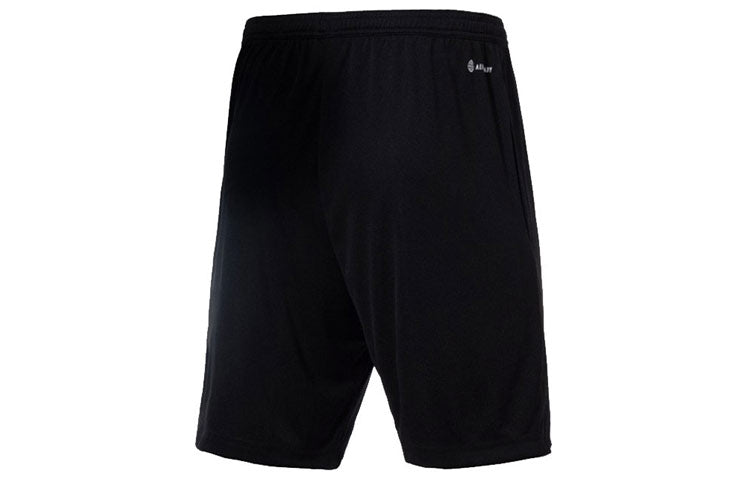 Men's adidas Ent22 Tr Sho Solid Color Logo Small Label Soccer/Football Sports Wo