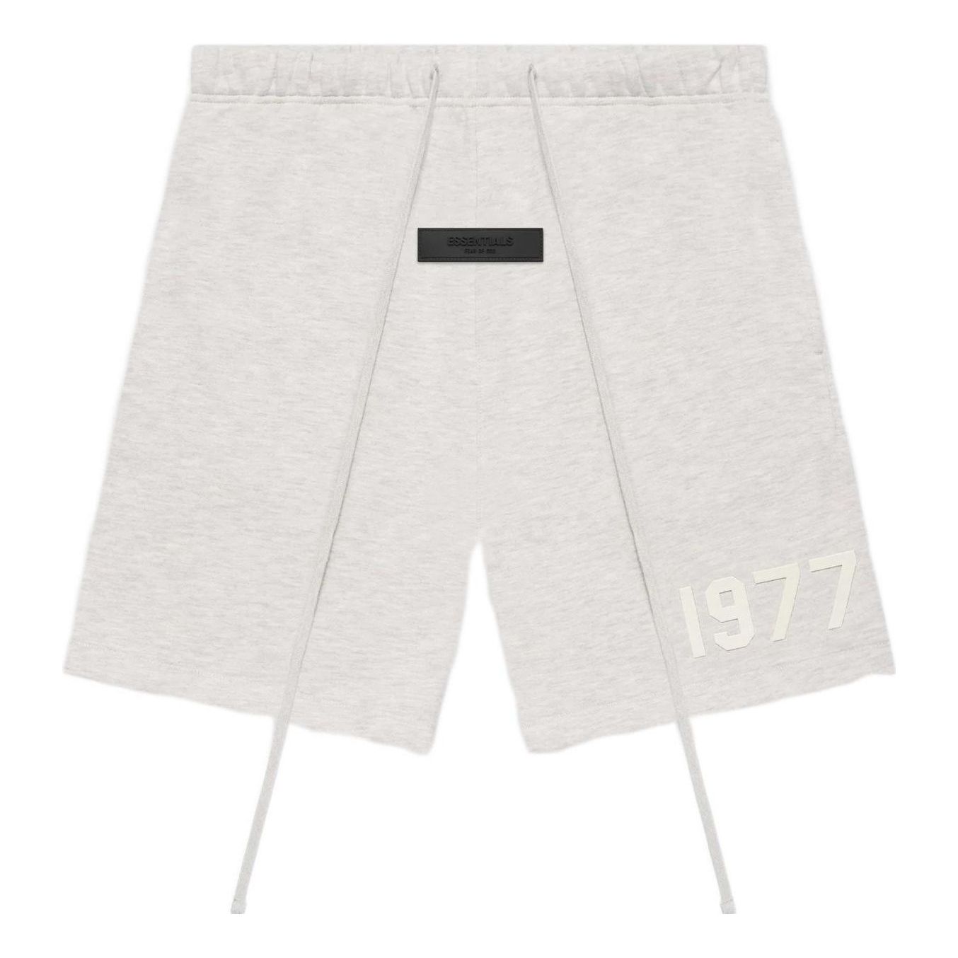 Image of Fear of God Essentials SS22 Shorts Light Oatmeal 1977 FOG-SS22-094