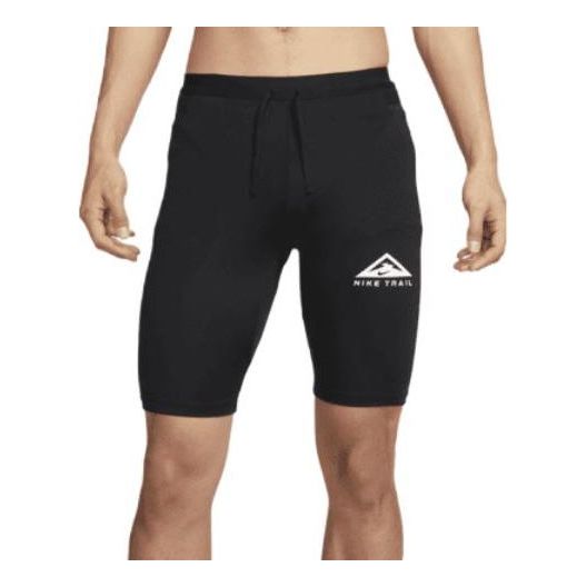 Image of Nike Einfarbige enge Laufshorts mit Schnürung für Herren Schwarz DM4796-010