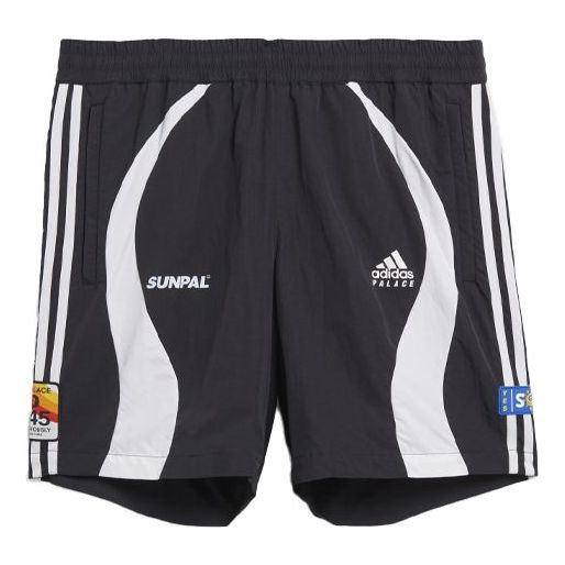 Image of Palace x adidas Sunpal Shorts 'Black' GL7175