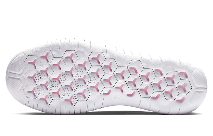 Image of (WMNS) Nike Free RN Flyknit 2018 'Black Pink Foam' 942839-007