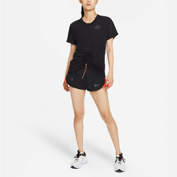 Image of (WMNS) Nike AS W NK Run DVN TEMPO LX Short Black DD5329-010