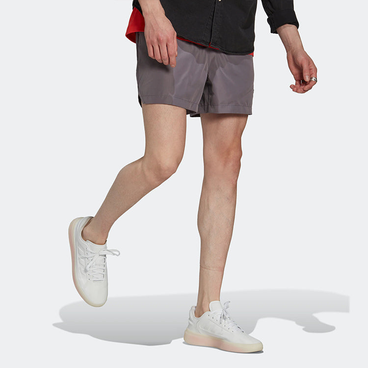 Image of Men's adidas Solid Color Sports Shorts Shadow Grey HG2070