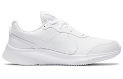 Image of (GS) Nike Varsity Leather 'Triple White' CN9146-101