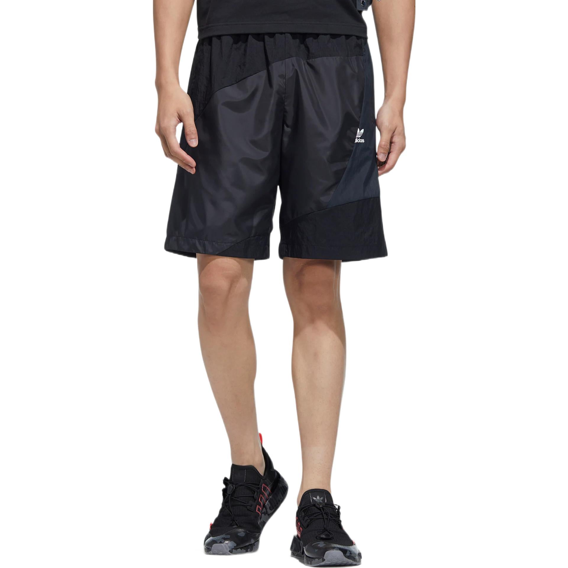 Image of adidas originals Bold Shorts Solid Color Breathable Sports Black HH9442