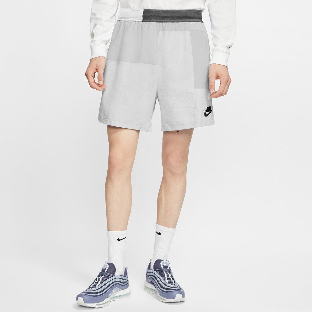 Men's Nike Splicing Colorblock Sports Straight Shorts Gray CJ5076-068