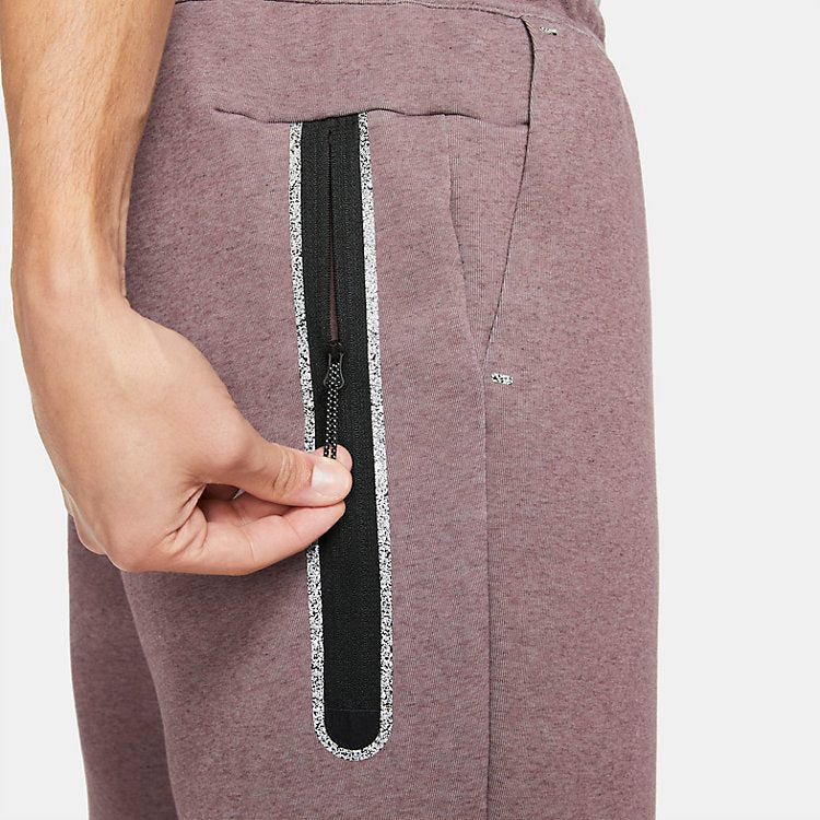 Image of Nike Sportswear Tech Fleece Revival Shorts 'Dark Wine' DM0083-646