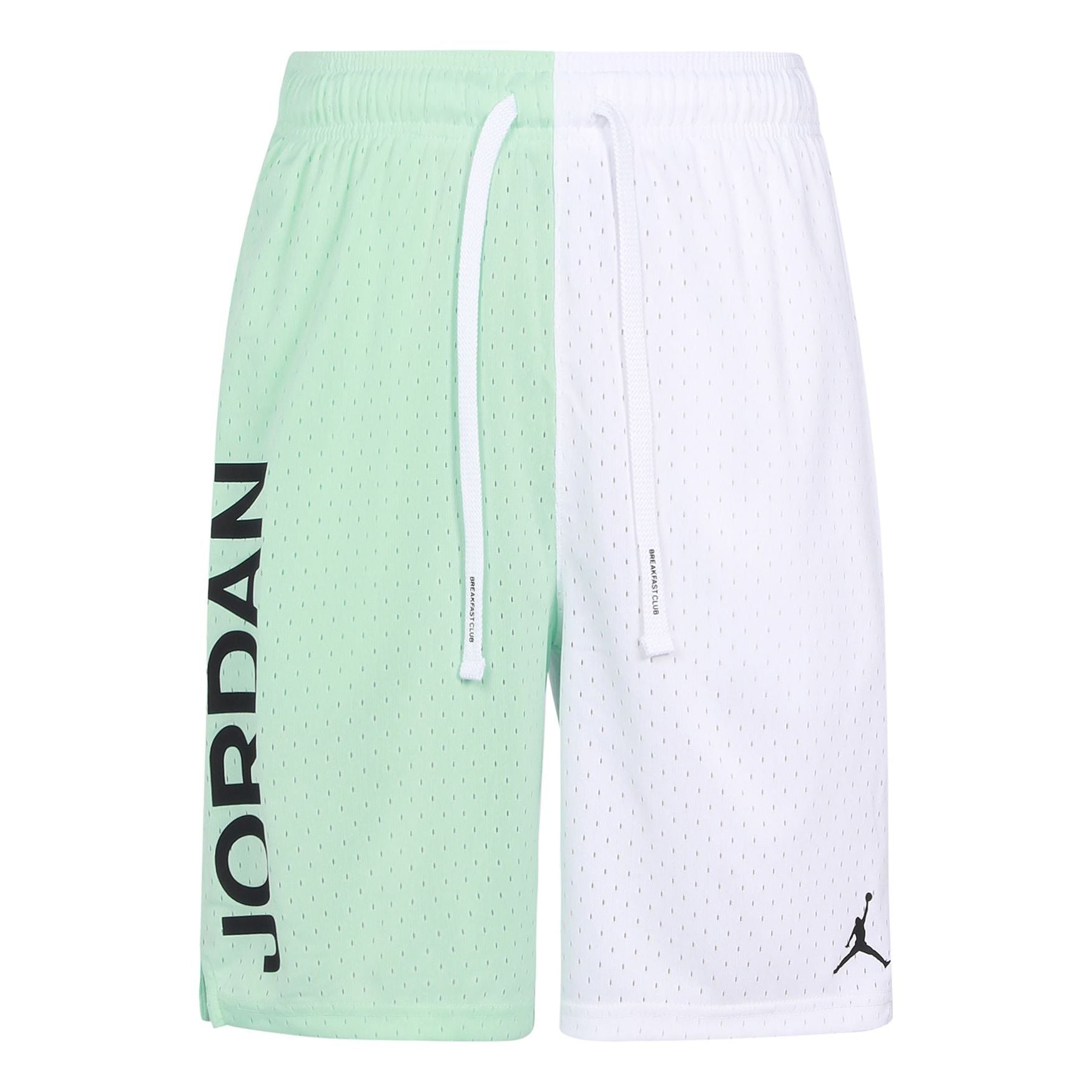 Image of Air Jordan Colorblock Drawstring Shorts Men's Mint Green DV5030-379