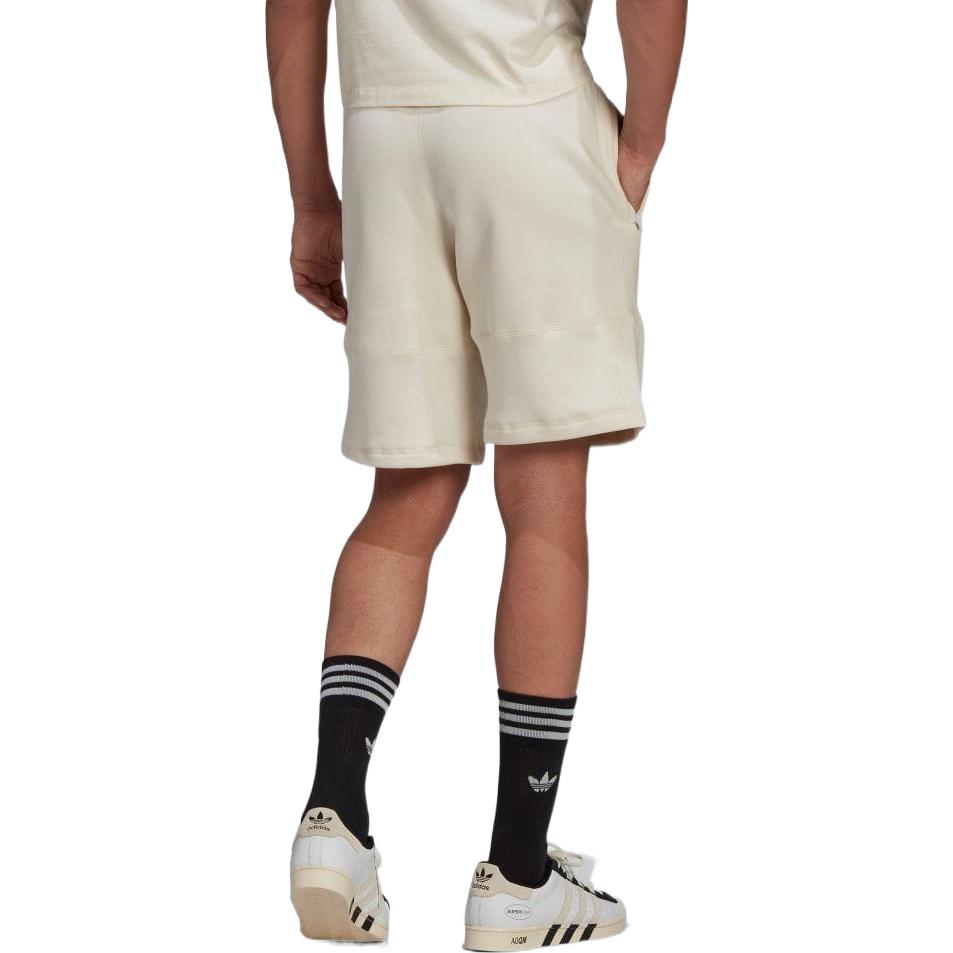 adidas originals Drawstring Pocket Solid Color Elastic Waistband Straight Shorts