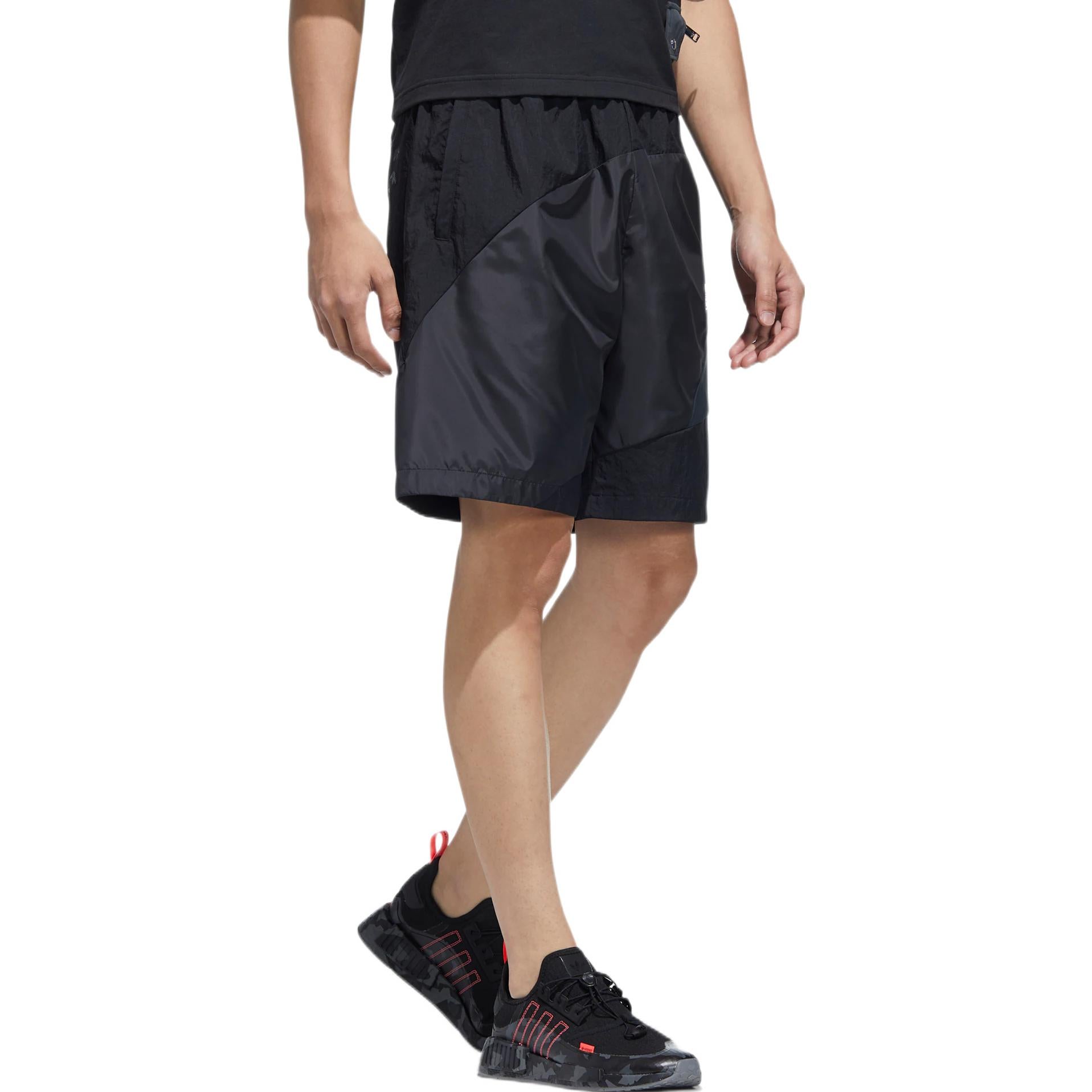 Image of adidas originals Bold Shorts Solid Color Breathable Sports Black HH9442