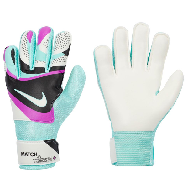 Nike Jr. Goalkeeper Match Glove (Black/Hyper Turquoise)