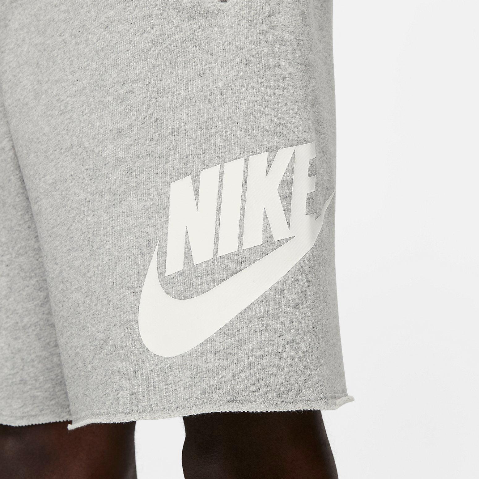 Image of Nike Club Alumni French Terry Shorts 'Light Grey' DX0502-063