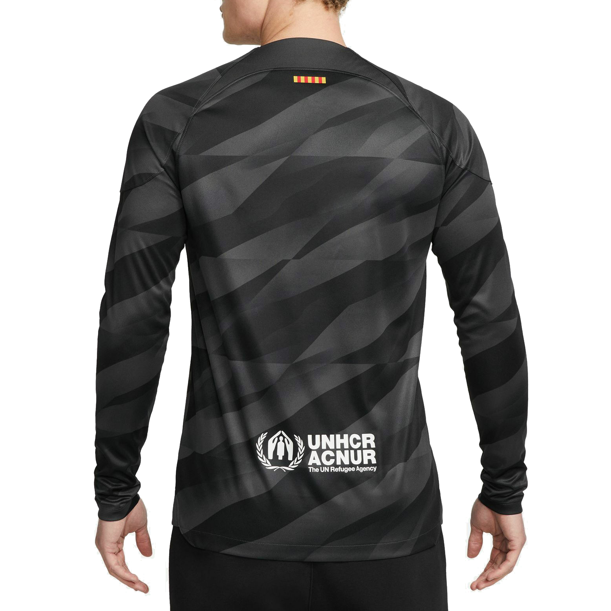 Image of Nike Barcelona Goalkeeper Jersey 23/24 (Anthracite/Black)